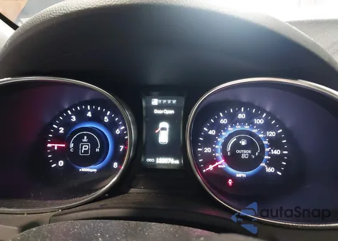 2014 Hyundai Santa Fe Sport 2.4L z USA, uszkodzony, nr VIN 5XYZUDLB8EG227387